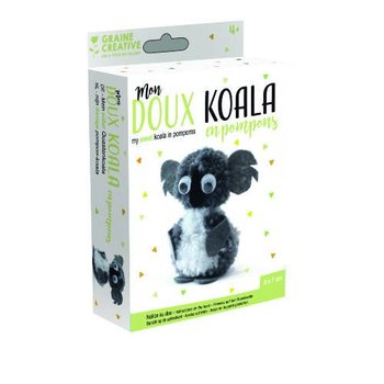 Zestaw kreatywny dla dzieci miś KOALA - miś koala - GRAINE CREATIVE