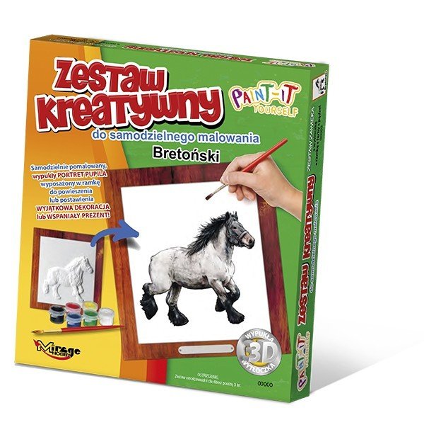 Zestaw kreatywny Koń Bretoński