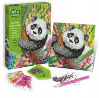 Zestaw kreatywny obraz z diamentami Panda +8 SentoSphere Inny producent