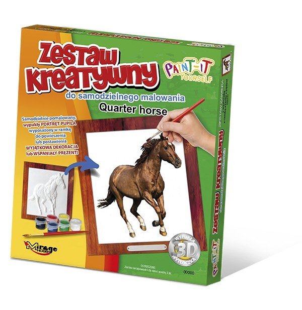 Zestaw kreatywny Quarter horse