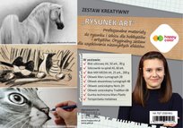 Zestaw kreatywny „Rysunek art”, Happy Color
