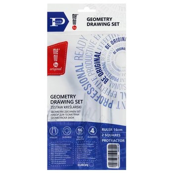 Zestaw Kreślarski Pratel Z Linijką 16Cm Pratel - Pratel