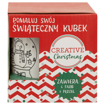 Zestaw Kubek Do Malowania, Creative Christmas, Bałwan - Empik