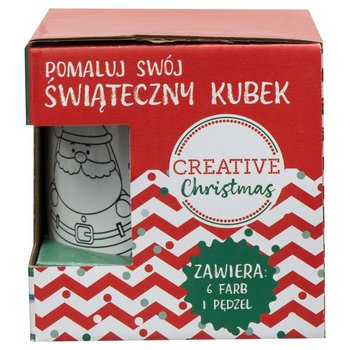Zestaw Kubek Do Malowania, Creative Christmas, Mikołaj - Empik