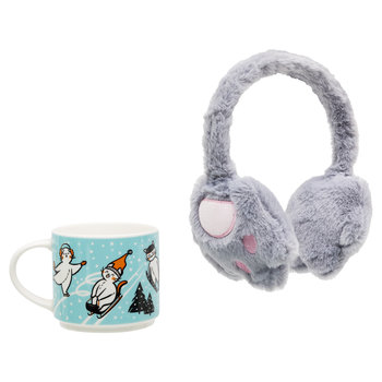 Zestaw Kubek i Nauszniki, Kotter Xmas, 450 ml - Empik