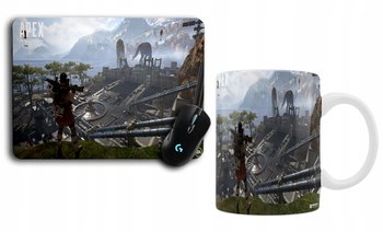 ZESTAW KUBEK I PODKŁADKA POD MYSZ APEX LEGENDS POMYSŁ NA PREZENT WZORY - inna (Inny)
