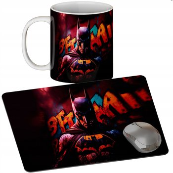 Zestaw Kubek + Podkładka - Batman Gotham - Prezent Wiele Wzorów + Imię - Inny producent