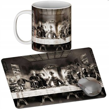 Zestaw Kubek + Podkładka - Horror - Prezent Wiele Wzorów + Imię - Inny producent