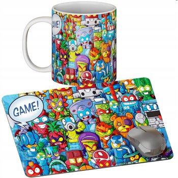 Zestaw Kubek + Podkładka - Super Zings Things - Prezent Wiele Wzorów + Imię - Inny producent