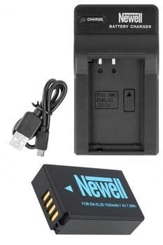 Zestaw Ładowarka Dc-Usb +Akumulator Newell En-El20 - Newell