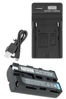 ZESTAW ŁADOWARKA DC-USB +AKUMULATOR NEWELL NP-F570 - Newell