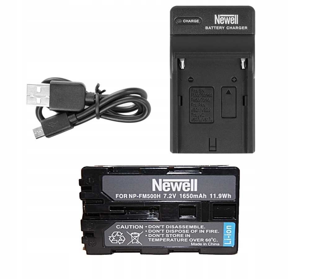 Фото - Акумулятор для камери Newell ZESTAW ŁADOWARKA DC-USB +AKUMULATOR  NP-FM500H 