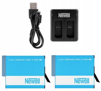 Zestaw Ładowarka Sdc-Usb+ 2 Akumulatory Go Pro Hero 8 - Newell