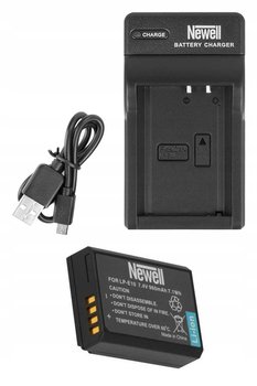Zestaw Ładowarka Usb+Bateria Do Canon Eos 1100D 1200D Lp-E10 - Newell