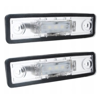 Zestaw Lampek Led Do Tablicy Rejestracyjnej, Autotune, Do Opel Astra F, Astra F Kombi, Astra G, Astra G Kombi, Combo, Corsa B, Corsa C, Omega A, Omega B, Signum, Tigra, Vectra B, Vectra B Kombi, Vect - Co2