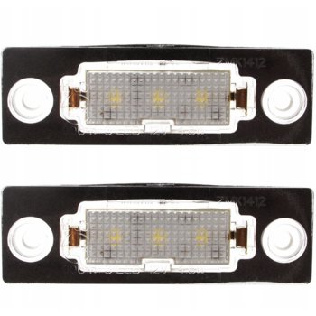 Zestaw Lampek Led Do Tablicy Rejestracyjnej, Autotune, Do Vw Caddy Iii, Golf V Plus, Jetta V, Passat B5 Fl Sedan, Passat B6 Kombi, T5, Touran I, Skoda Superb I - Co2