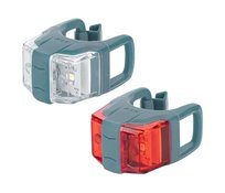 Zestaw lampek rowerowych Kellys Twins II | AIR FORCE BLUE Kellys