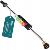 Zestaw lanca 15 stopni + komplet 5x dysz do myjki Karcher K2 K3 K4 K5 K6 K7