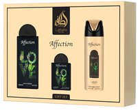 lattafa affection woda perfumowana 100 ml   zestaw 
