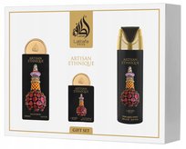 lattafa artisan ethnique woda perfumowana 100 ml   zestaw 