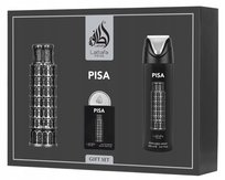 lattafa pisa woda perfumowana 100 ml   zestaw 