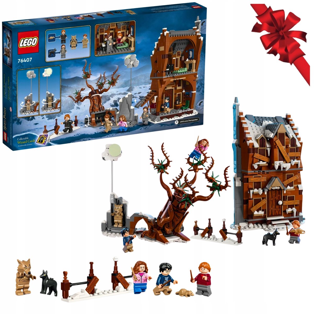 ZESTAW LEGO Harry Potter 76407 Wrzeszcząca Chata i wierzba bijąca Prezent