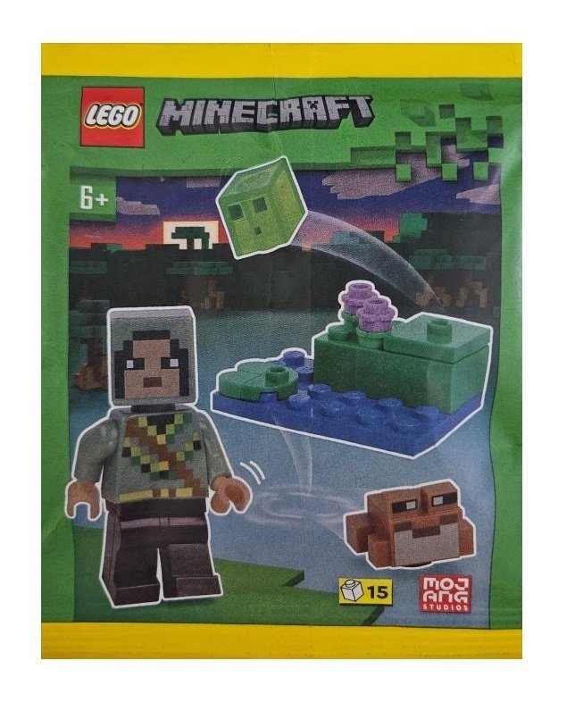 Zestaw LEGO Minecraft – Arbalest Knight with Frog and Slime #662412 (polybag, klocki, foilpack)
