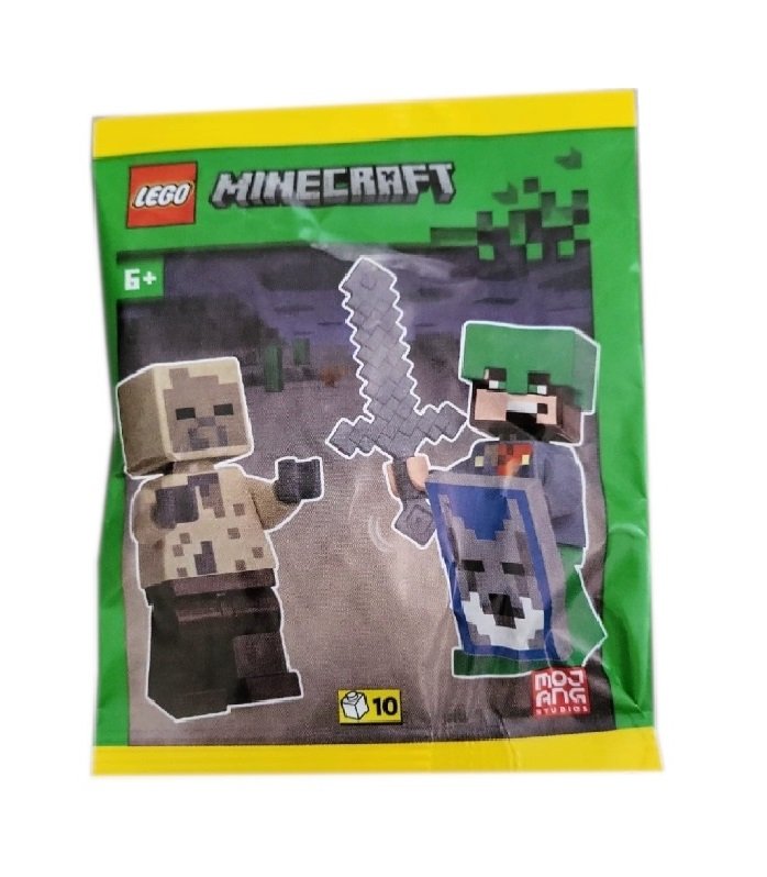 Zestaw LEGO Minecraft - Guard with Husk #662511 (polybag, klocki, foilpack)
