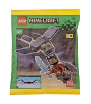 Zestaw LEGO Minecraft – Hero with Elytra and Phantom #662501 (polybag, klocki, foilpack) LEGO