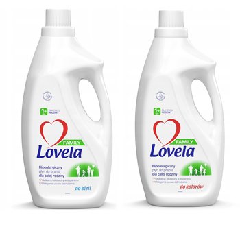 Zestaw LOVELA Family Hipoalergiczny Płyn do prania dla całej rodziny 2x 1,85 l - Lovela