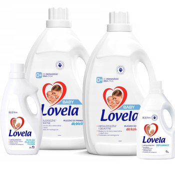 Zestaw Lovela Środki do prania dla niemolaków i dzieci - Lovela