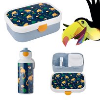Zestaw Lunch Set Campus Jungle Śniadaniówka I Bidon Mepal