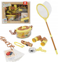 Buki - BL034 - Terrarium Pour Enfants - Observez Insectes, Escargots, Araignées - Loupe 6x Et 3x - Pince Incluse - Guide Des Habitats - Dès 6 Ans