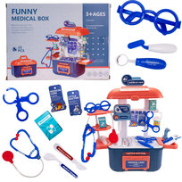 Zestaw Mały Lekarz 33 Elementy - Walizka Z Gabinetem Lekarskim Dla Dzieci