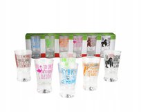 Zestaw małych kieliszków GLASMARK Humor Zwierzęta, 25 ml, 6 szt. GLASMARK