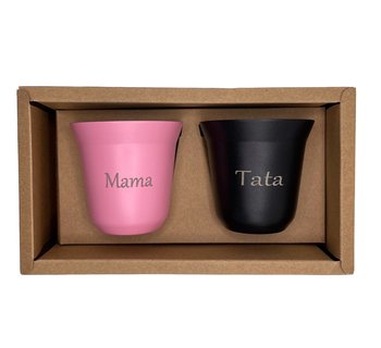 Zestaw Mama & Tata (2X150 ml) - CoffeeCups