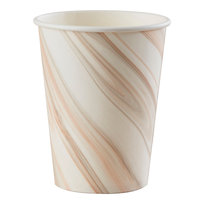 Zestaw MARBLE kubków papierowych 250 ml 8 szt. GINGER RAY