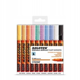 Zestaw markerów MOLOTOW 127HS Pastel 10 Set - Molotow