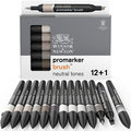 Zestaw markerów, Pro Brush, 13 kolorów, Winsor&Newton - Winsor & Newton