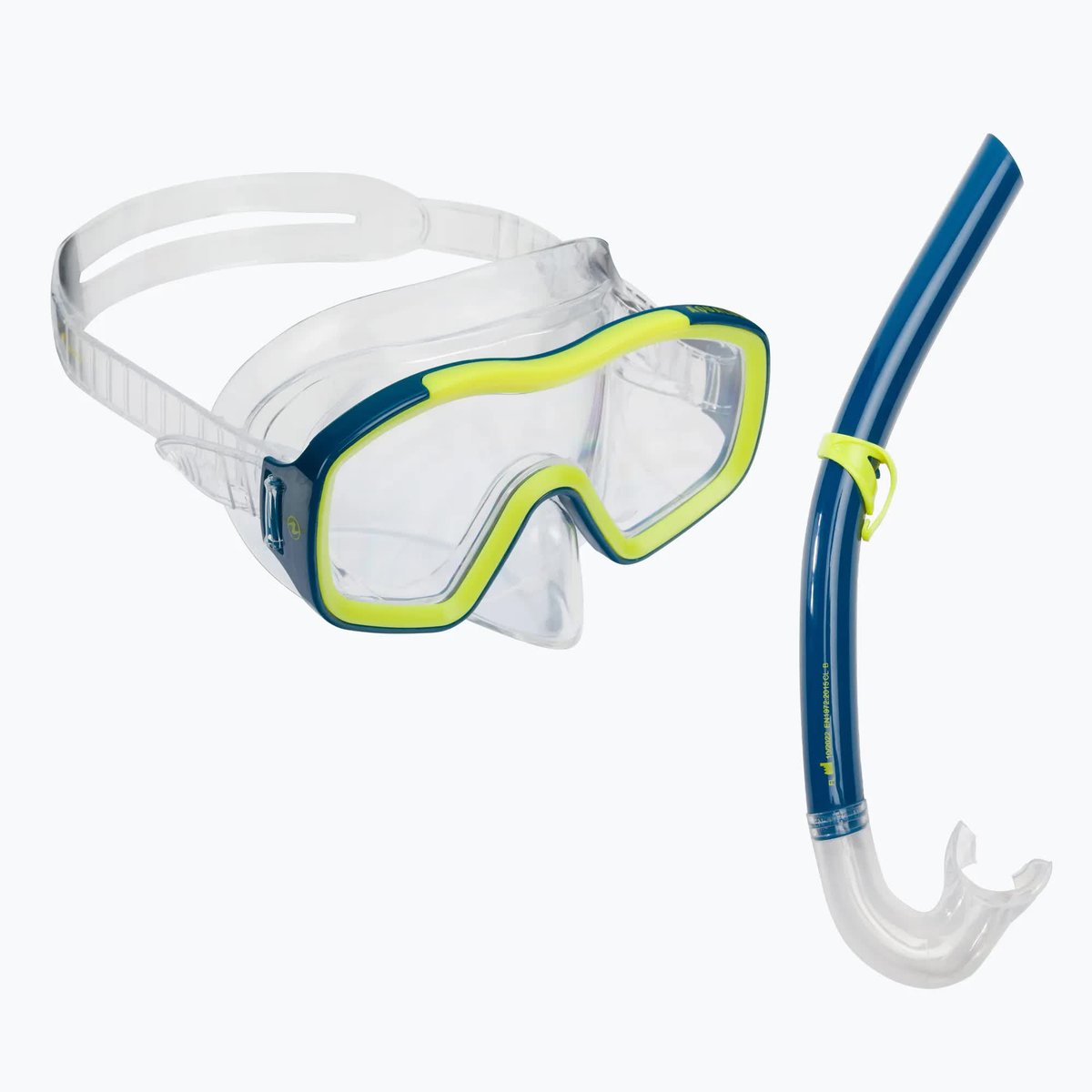 Фото - Окуляри для плавання Aqua lung Zestaw maska/rurka do pływania na basen dziecięce  Cub Combo Blue 