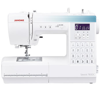 Zestaw Maszyna do szycia JANOME 780DC + Akcesoria - Janome