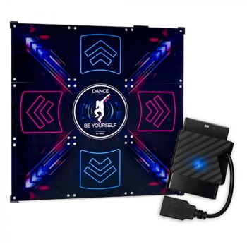 Zestaw mata taneczna/interaktywna L-TEK EX PRO X Konwerter PS2/PSX - L-TEK