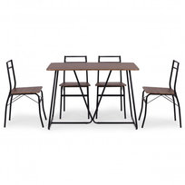 Zestaw mebli jadalnianych ModernHome nowoczesny kompaktowy