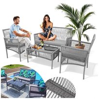 Zestaw Mebli Ogrodowych Komplet Sofa Stolik Fotele Meble Acapulco Na Ogród