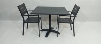 Zestaw mebli ogrodowych stół + 2 krzesła LOBELIA - inna (Inny)