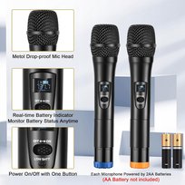 Zestaw mikrofonów bezprzewodowych Alpowl WXM Karaoke Inny producent