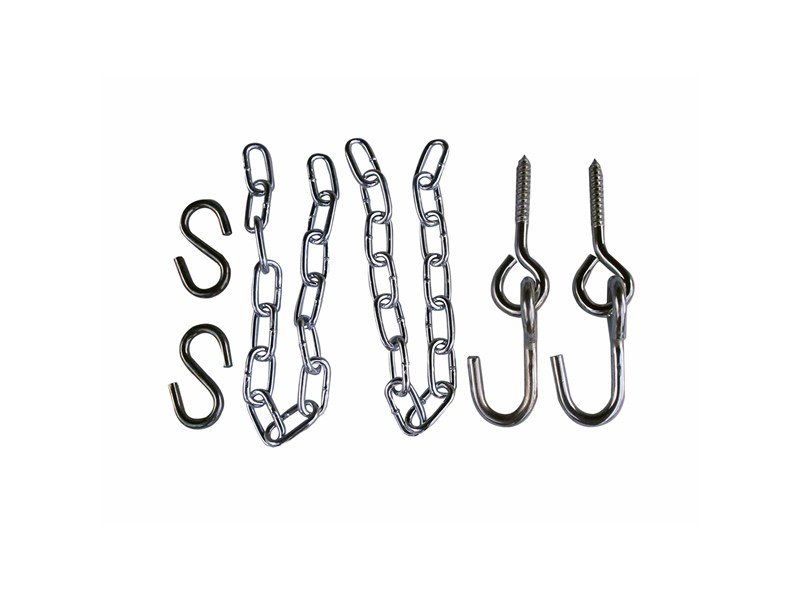 Zestaw mocujący do hamaka VIVERE CHAIN, srebrny