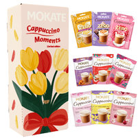 Zestaw Na Prezent Kawa Cappuccino Mokate Napój Kawowy Mix 12 Smaków 24szt
