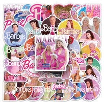 Zestaw Naklejek Wlepki StickerBomb Barbie Movie Film Pink N553