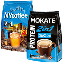 Zestaw Napój Kawowy Kawa Rozpuszczalna Mokate 2w1 NYcoffe 2w1 Instant Napój